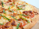 Team Building Cooking Class - Pizza Challenge in DC: homemade pizza with tomatoes cheese and basil