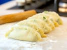 Cooking Class - Dim Sum at Home in Houston: homemade potstickers ready to cook