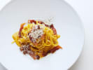 Date Night Cooking Class - Make Pasta With Your Honey in South Bay Los Angeles: homemade spaghetti carbonara