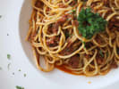Cooking Class - Handcrafted Pasta and Pizza: homemade spaghetti with bolognese