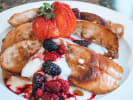 Cooking Class - Eclectic Japanese Cuisine: honey toast with ice cream and berries