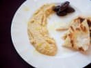 Cooking Class - Farmers Market Meals: Vegetarian Mediterranean with Chef Clemence in Santa Monica: hummus and pita bread