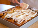 Cooking Class - How to Bake Sweet Breads in San Francisco: icing cinnamon rolls