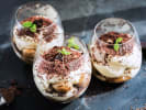 Cooking Class - Make a Vibrant Italian Dinner - Date Night in Northern Virginia: individual tiramisu portions in glasses