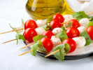 Team Building Cooking Class - An Hors d'Oeuvres and Mocktail Challenge: italian antipasto skewers