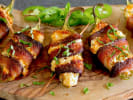 Cooking Class - Tapas de Tejas: jalapeno poppers wrapped in bacon
