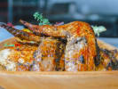 Cooking Class - Caribbean Fusion Cuisine: jerk chicken close up