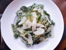 Cooking Class - From Scratch Pasta in Northern Virginia: kale caesar salad