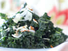 Cooking Class - Special Paella in Manhattan: kale salad with almonds and manchego cheese