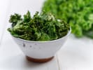 Cooking Class - Spanish Tapas and Traditional Paella in Northern Virginia: fresh kale salad served in white bowl