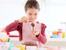 Cooking Class - Allergy Free Desserts - Kids' Edition in Boston Proper: kids melting chocolate