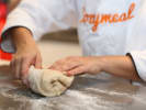 Cooking Class - International Bread Selections in Toronto: kneading dough