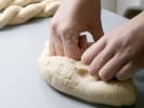 Cooking Class - Bake Festive Holiday Breakfast Treats in Cambridge: kneading the dough