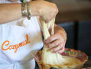 Cooking Class - Scratch-Made Bread Sessions in Downtown Dallas: kneading bread dough