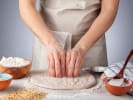 Cooking Class - Classic Breads of the World in Manhattan: kneading flatbread