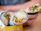 Food Tour - Vibrant Kerns and East Burnside in Portland, OR: krab sushi burrito