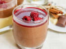 Cooking Class - Decadent Chocolate Desserts: layered chocolate mousse cup with raspberry