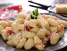 Cooking Class - Make Classic Italian Gnocchi in Boulder: lemon and ham gnocchi