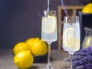 Online Mixology Class - Sparkling Holiday Champagne Cocktails: lemon lavender cocktail