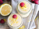 Cooking Class - Italian Romance: The Spell of Venus in San Diego: lemon ricotta mousse with rapsberry on top