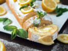 Online Cooking Class - Elegant Roll Cake: lemon sponge roll cake (1)