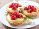 Cooking Class - Ocean Bounty: lemon tart with raspberries