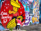 Weekend Food Tour - The Best Eats in the Mission District in San Francisco: little girl on a food tour in san francisco