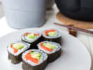 Cooking Class - Roll With Flair to Sushi Mastery: maki sushi with avocado and salmon