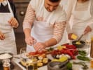 Team Building Cooking Class - Spanish Tapas Culinary Challenge in DC: making Spanish tapas