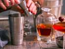 Online Mixology Class - Classy Cocktails Inspired  by the Golden Girls: making a manhattan cocktail