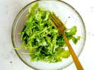 Cooking Class - Flavors of the Tuscan Countryside in Northern Virginia: making an arugula salad