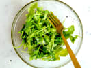 Team Building Cooking Class - The Delicious Success in San Fernando Valley: making an arugula salad