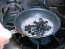 Online Cake Decorating Class - Bento Box Cake: making blueberry compote