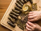 Team Building Cooking Class - Build a Greek Banquet Together in Las Vegas: making dolmas by hand