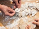 Cooking Class - Discovering Dim Sum in Northern Virginia: making dumplings