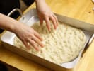 Online Couples Cooking Class - Homemade Focaccia Bread 101: making focaccia bread