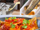 Cooking Class - The Art of Pasta Making in South Bay Los Angeles: making homemade pasta and trout