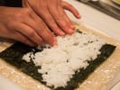 Kids Sushi Making Class - Sushi Making for Kids: making inside out roll