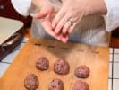 Cooking Class - Classic Meatballs and Risotto: making meatballs