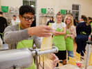 Pasta Making Class - Make Iconic Italian Pastas in Manhattan: making pasta sheet (1)