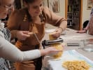 Cooking Class - Vegan Fettuccine and a Roman Table in Culver City: making pasta together
