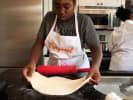 Cooking Class - Crafting Pizza & Tiramisu the Italian Style in South Bay Los Angeles: making pizza dough