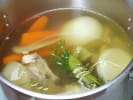 Online Cooking Class - Risotto and Raffaello Chocolate: making vegetable broth