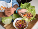 Cooking Class - Authentic Korean BBQ in Manhattan: making beef lettucce wraps