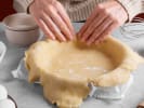 Cooking Class - Carnival Classics in Manhattan: close up of making pie crust