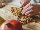 Cooking Class - Cook a Classic Cast Iron Feast in Dallas: making walnut pomegranate and pear salad