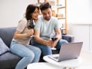 Virtual Wine Tasting - Small-Batch Wine Tasting: man and woman taking a virtual wine tasting class