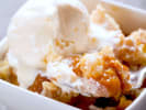 Team Building Cooking Class - Traditional Mexican Cooking in Detroit: mango crisp with ice cream