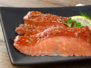 Food Tour - Granville Island Public Market in Vancouver: maple syrup glazed smoked salmon 2
