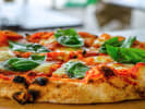 Cooking Class - Pizza Night Like a Pro in Vancouver: margherita pizza with basil garnish